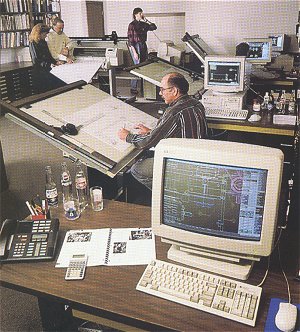 Strutz engineering department at work
